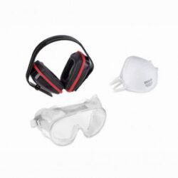 KREATOR KRTS60001 Sluchátka, brýle, respirátor - Ochrann sada (sluchtka, brle, respirtor)